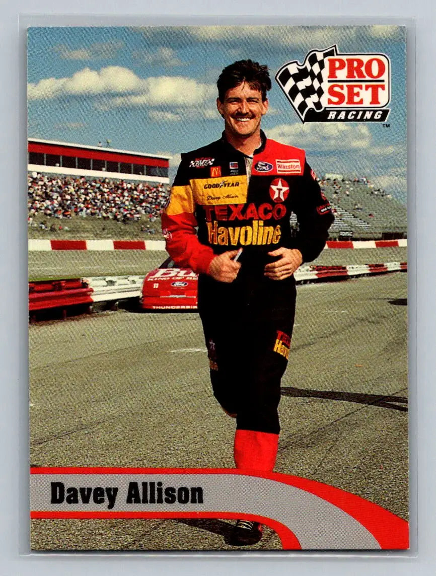 1992 Pro Set #183 Davey Allison Robert Yates Racing - Racing Card Single