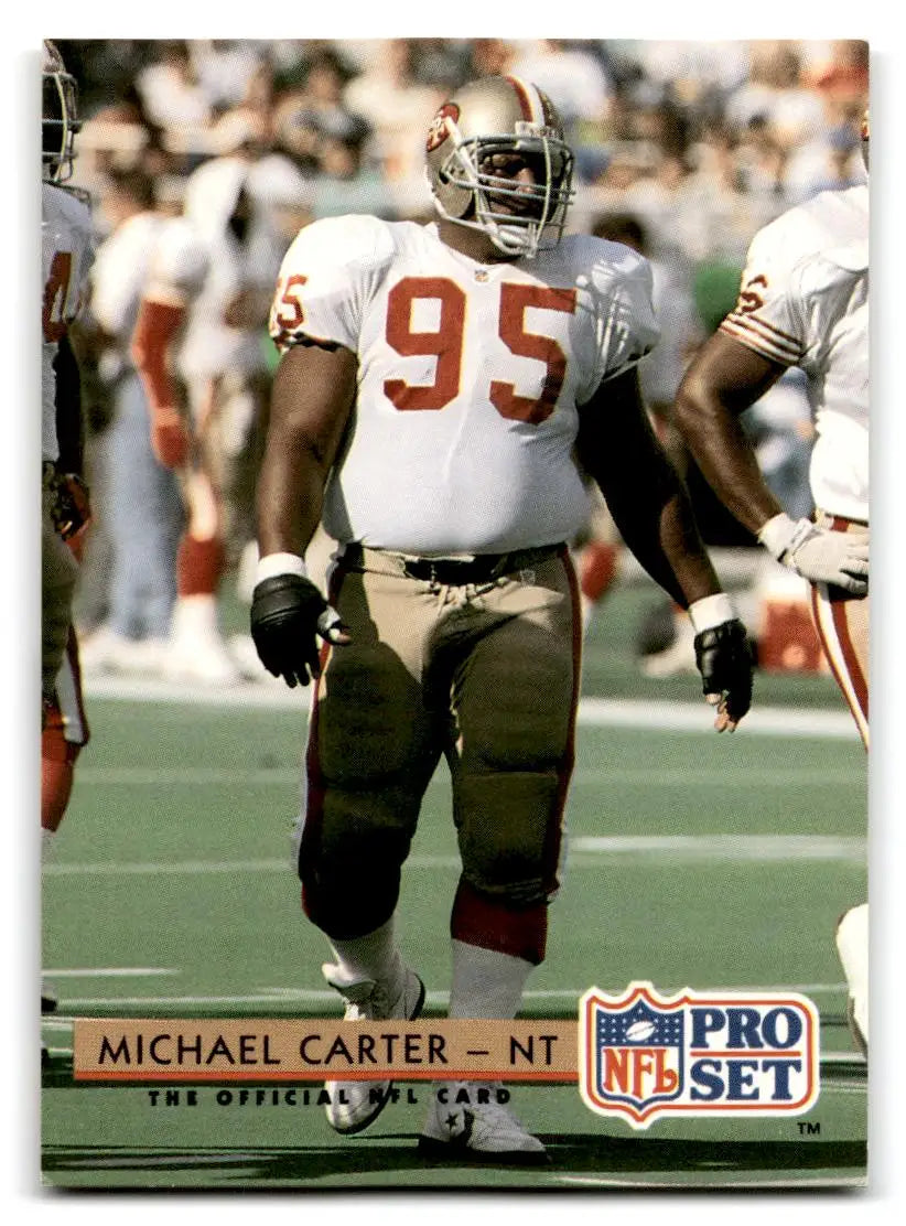 1992 Pro Set #317 Michael Carter - Football Card Single