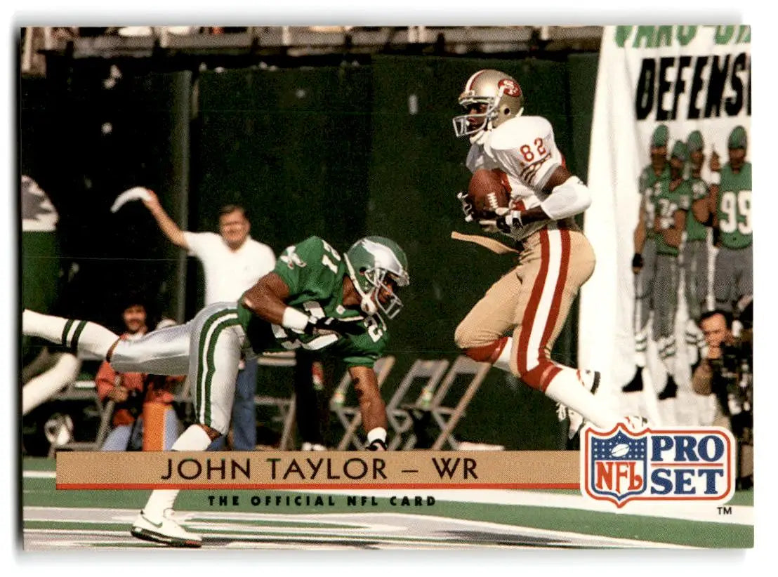 1992 Pro Set #321 John Taylor - Football Card Single