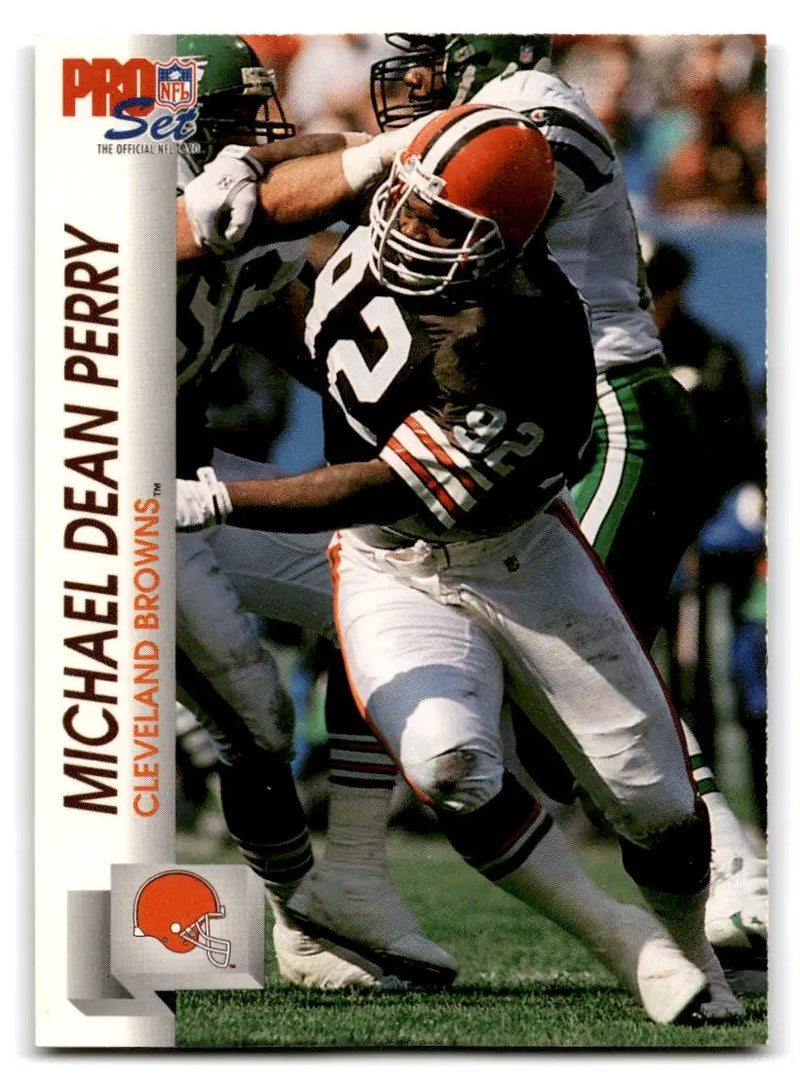 1992 Pro Set #468 Michael Dean Perry - Football Card Single