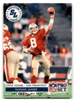 1992 Pro Set #5 Steve Young - Football Card Single