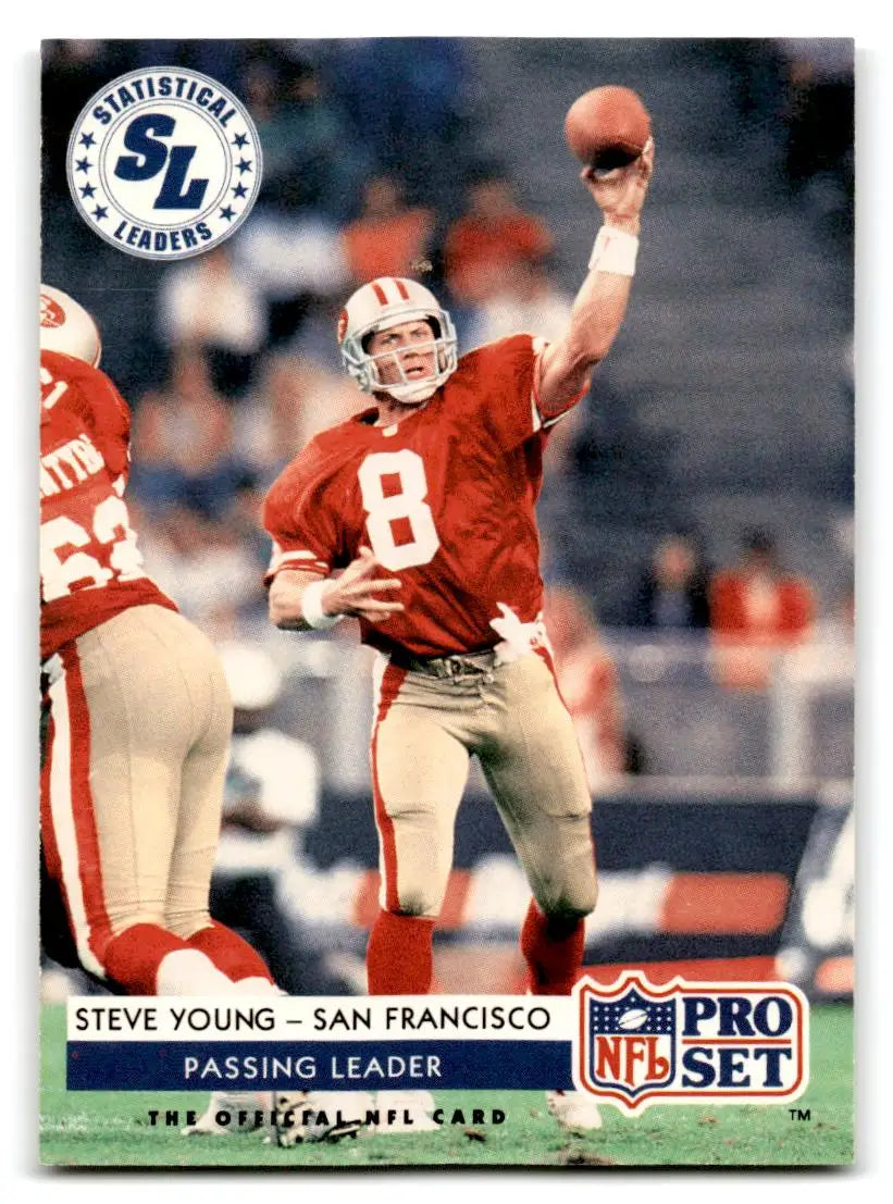 1992 Pro Set #5 Steve Young - Football Card Single