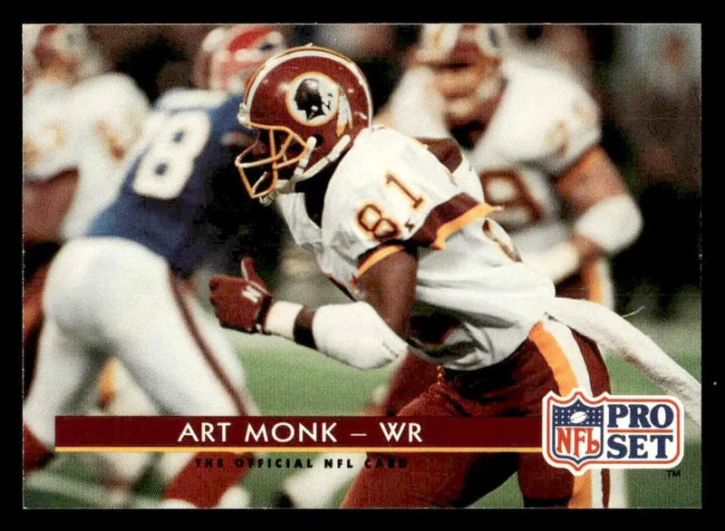1992 Pro Set #85 Art Monk - Football Card Single