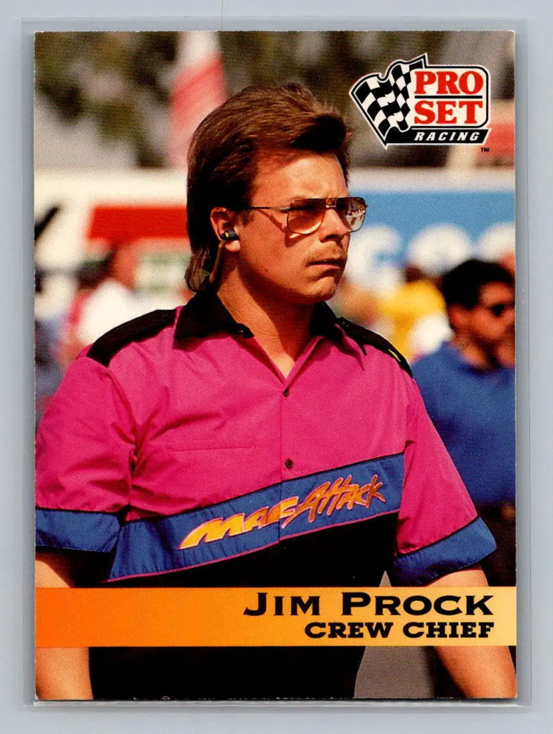 1992 Pro Set NHRA #156 Jim Prock - Racing Card Single