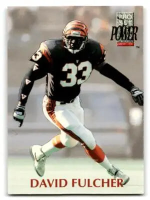 1992 Pro Set Power #133 David Fulcher - Football Card Single