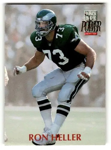 1992 Pro Set Power #173 Ron Heller Indianapolis Colts Football Cards ID:63152 - Football Card Single