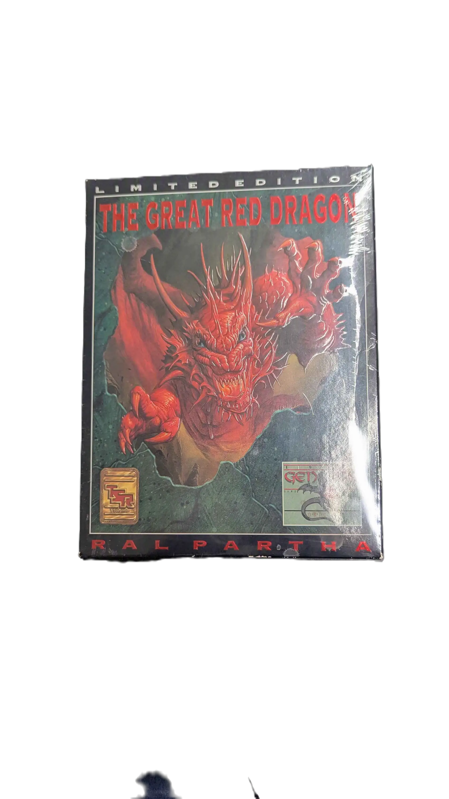 1992 Ral Partha Gen Con Limited Edition Miniature: The Great Red Dragon 01-503 - Miniature
