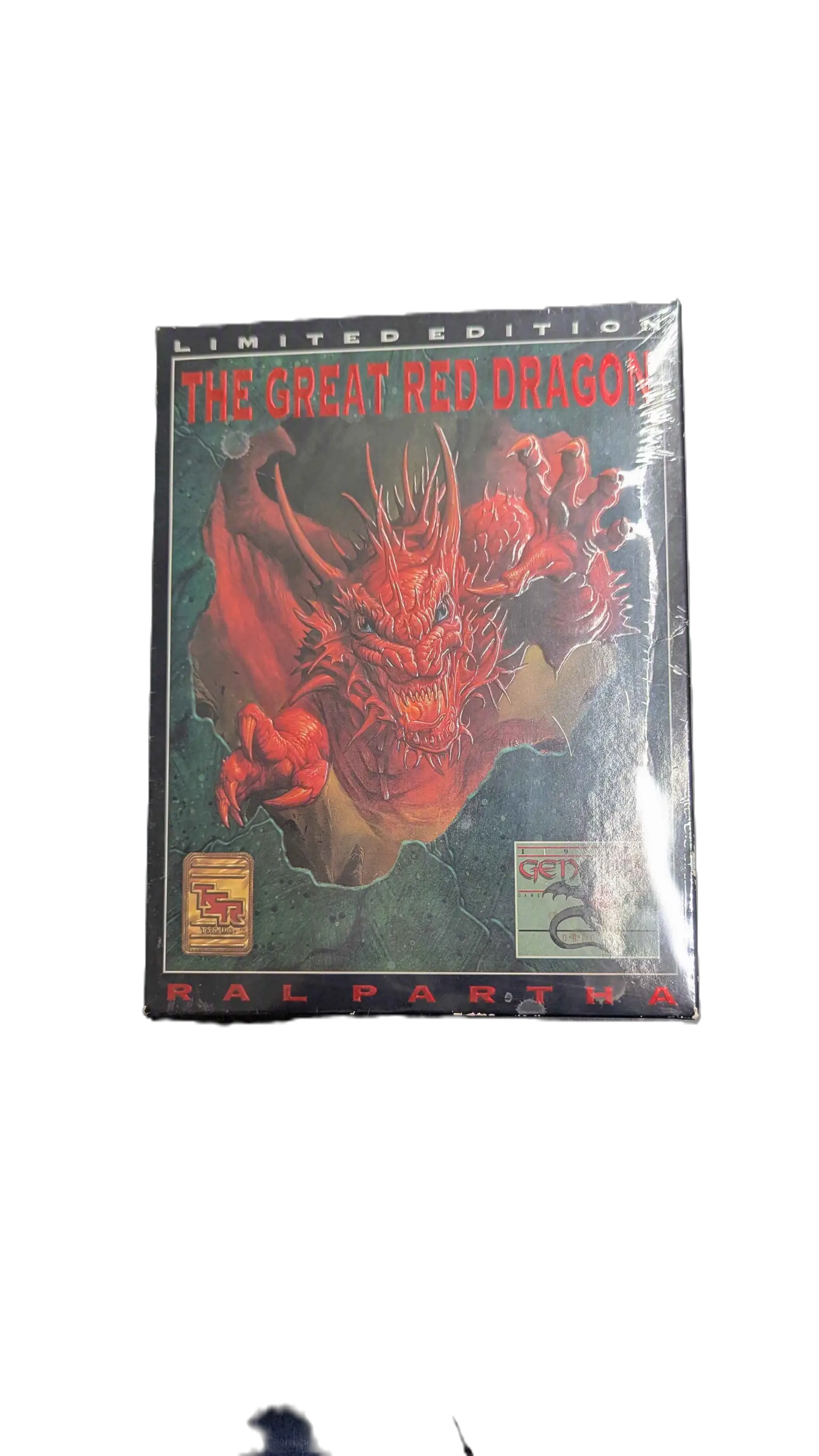 1992 Ral Partha Gen Con Limited Edition Miniature: The Great Red Dragon 01-503 - Miniature