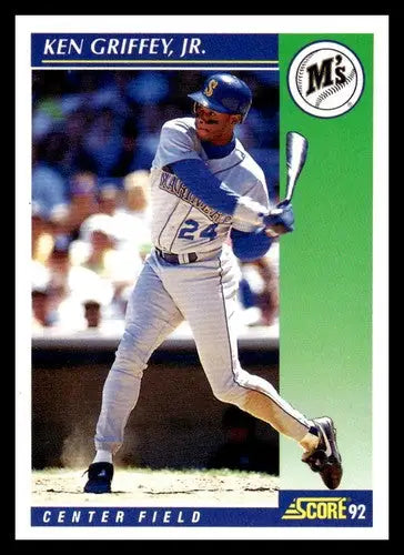 1992 Score #1 Ken Griffey Jr. NM Near Mint Mariners ID:83540 - Baseball Card Single