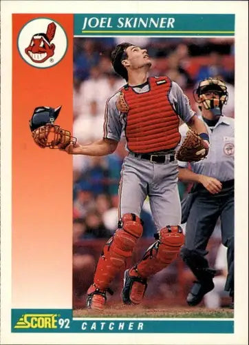 1992 Score #227 Joel Skinner NM-MT Indians - Baseball Card Single