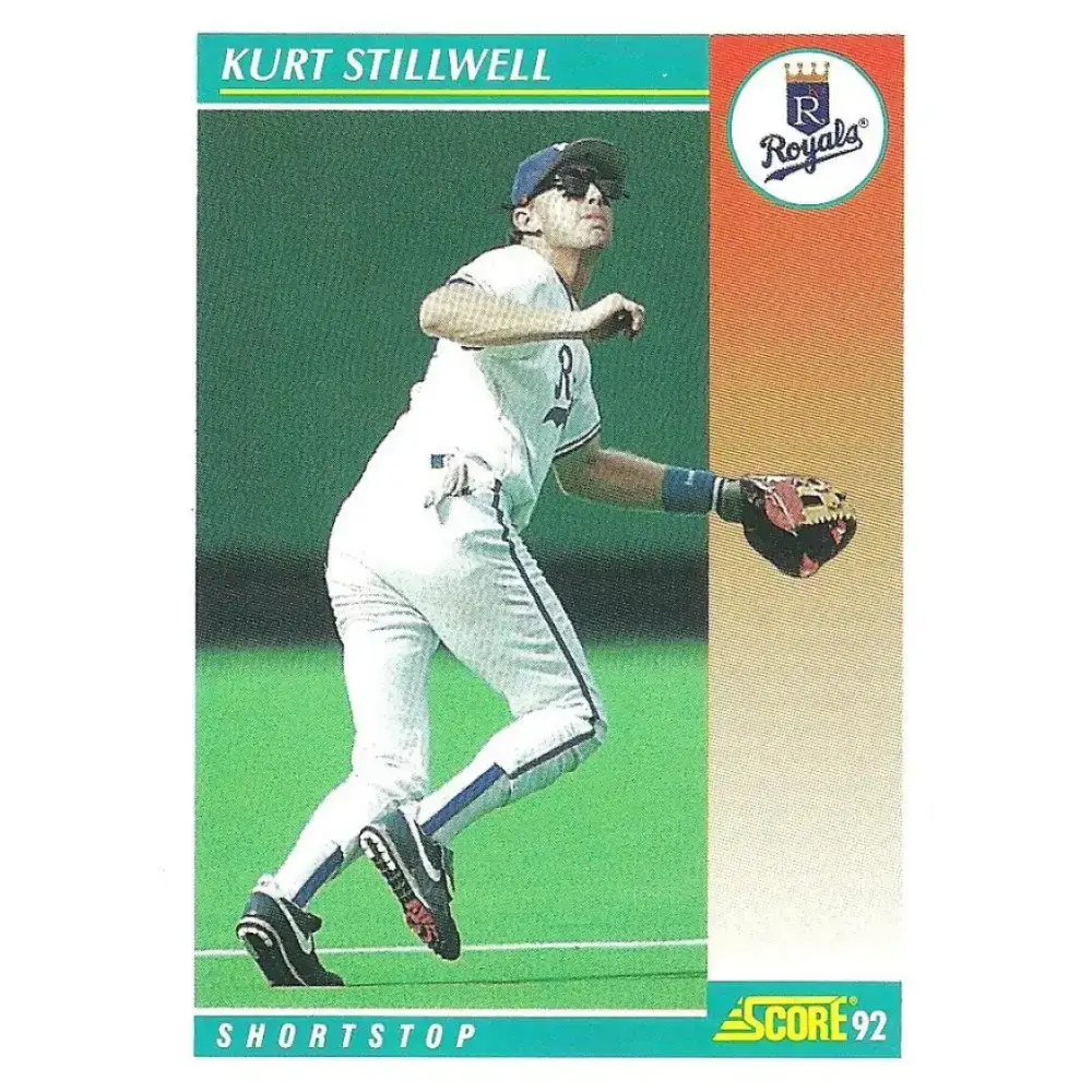 1992 Score #236 Kurt Stillwell NM-MT Kansas City Royals Baseball Card - Baseball Card Single