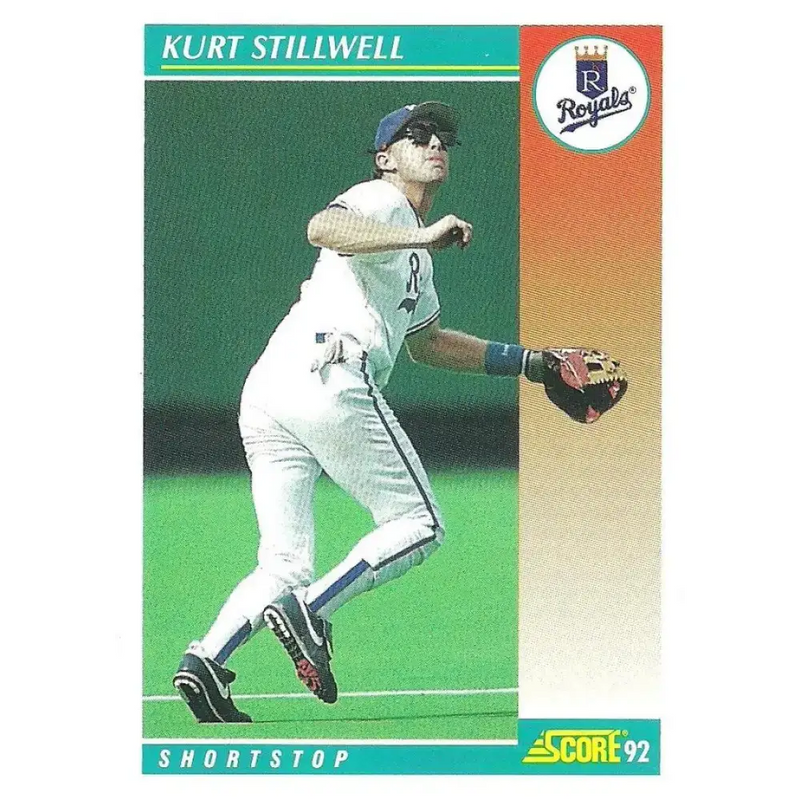 1992 Score #236 Kurt Stillwell NM-MT Kansas City Royals Baseball Card - Baseball Card Single