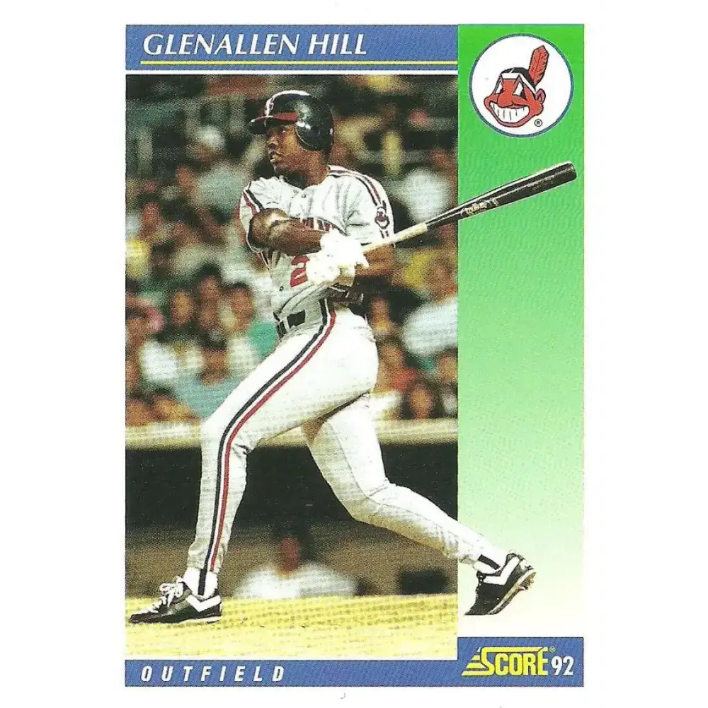 1992 Score #448 Glenallen Hill NM-MT Cleveland Indians Baseball Card - Baseball Card Single