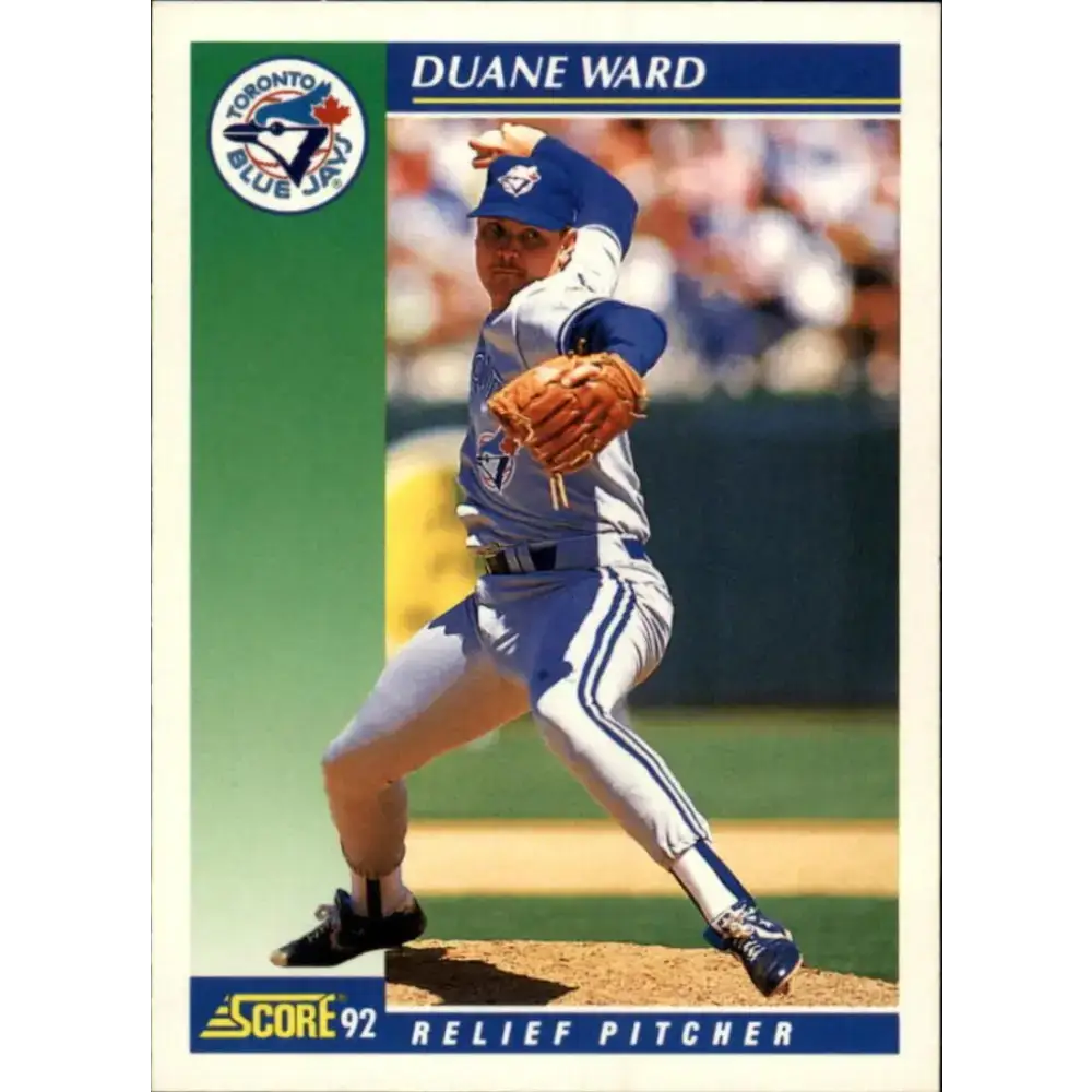 1992 Score #48 Duane Ward NM-MT Toronto Blue Jays Baseball Card - Baseball Card Single