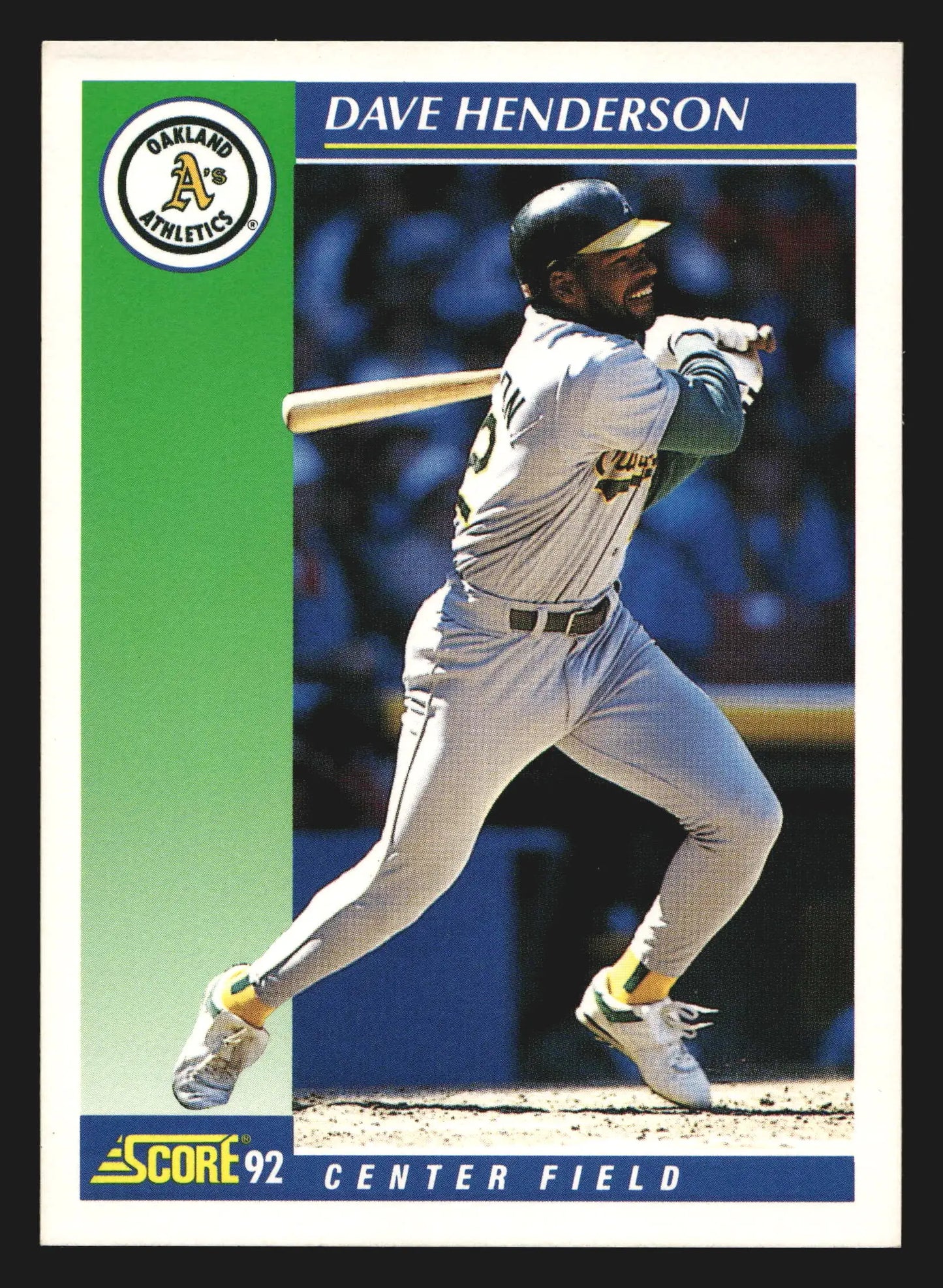 1992 Score #5 Dave Henderson Oakland Athletics - Baseball Card Single