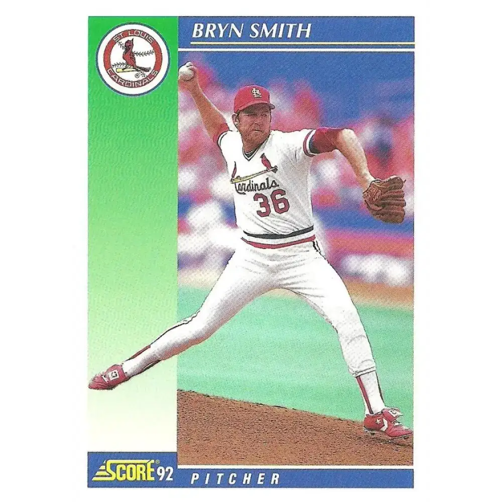 1992 Score #529 Bryn Smith NM-MT St. Louis Cardinals Baseball Card - Baseball Card Single