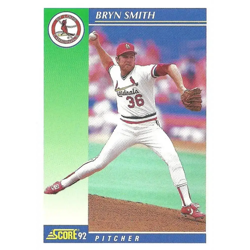 1992 Score #529 Bryn Smith NM-MT St. Louis Cardinals Baseball Card - Baseball Card Single