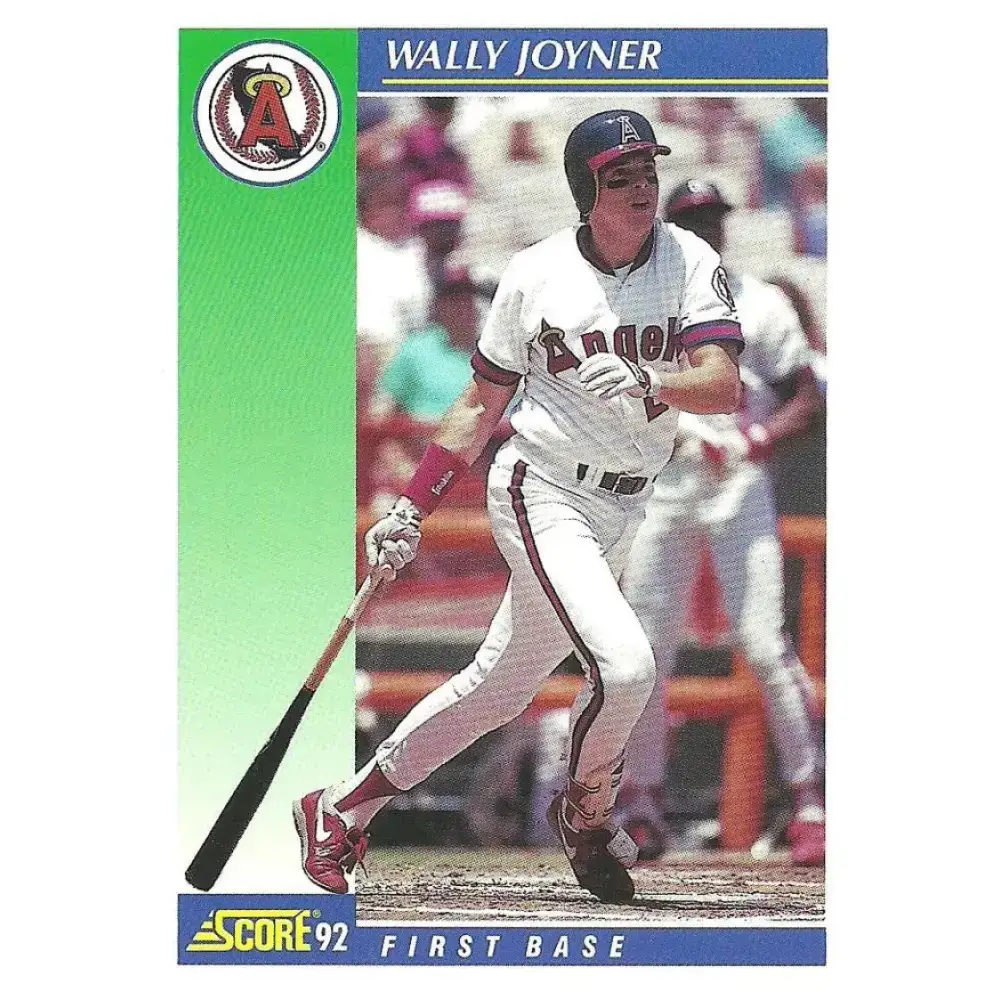 1992 Score #535 Wally Joyner NM-MT California Angels Baseball Card - Baseball Card Single
