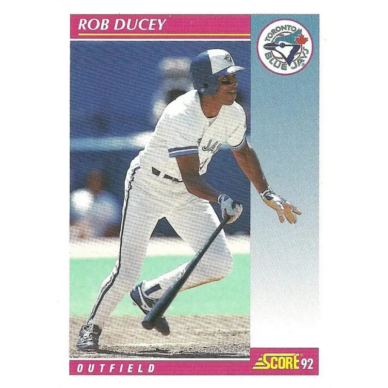 1992 Score #609 Rob Ducey NM-MT Toronto Blue Jays Baseball Card - Baseball Card Single