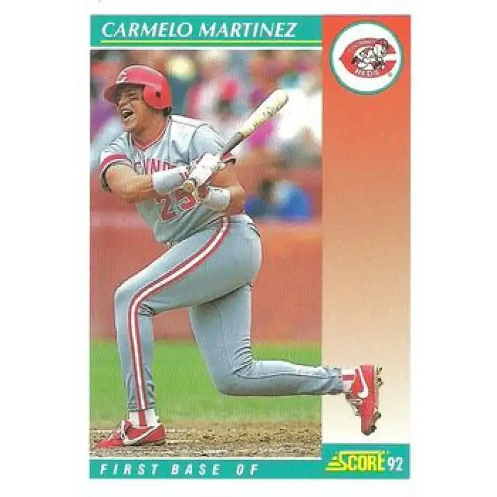 1992 Score #686 Carmelo Martinez NM-MT Cincinnati Reds Baseball Card - Baseball Card Single