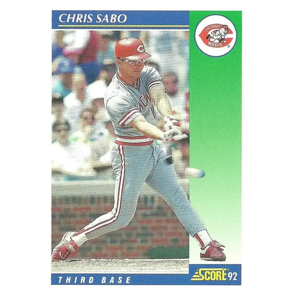 1992 Score #70 Chris Sabo NM-MT Cincinnati Reds Baseball Card