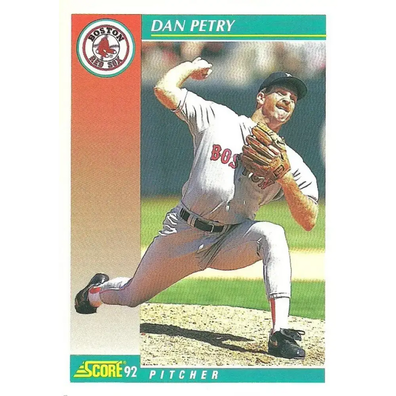 1992 Score #705 Dan Petry NM-MT Boston Red Sox Baseball Card - Baseball Card Single