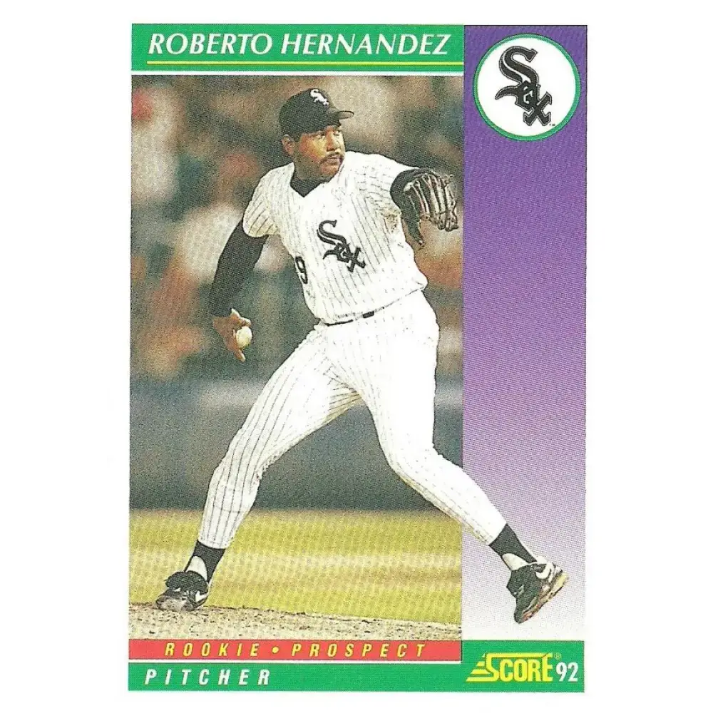 1992 Score #874 Roberto Hernandez NM-MT Chicago White Sox Baseball Card - Baseball Card Single