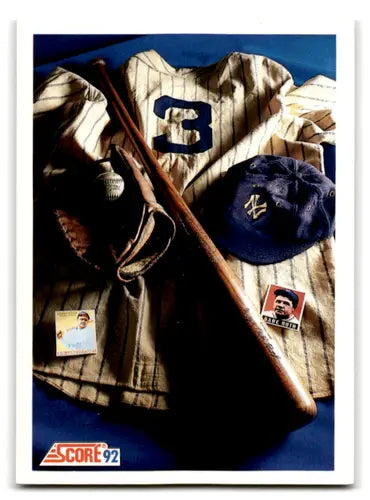 1992 Score #879 Babe Ruth NM Near Mint Yankees ID:70095 - Baseball Card Single