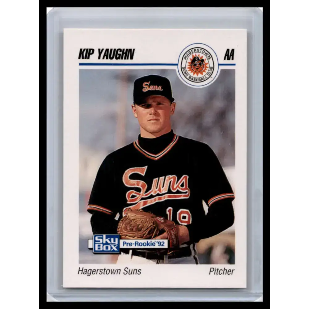 1992 Skybox AA #116 Kip Yaughn Hagerstown Suns NM-MT Baseball Card - Baseball Card Single