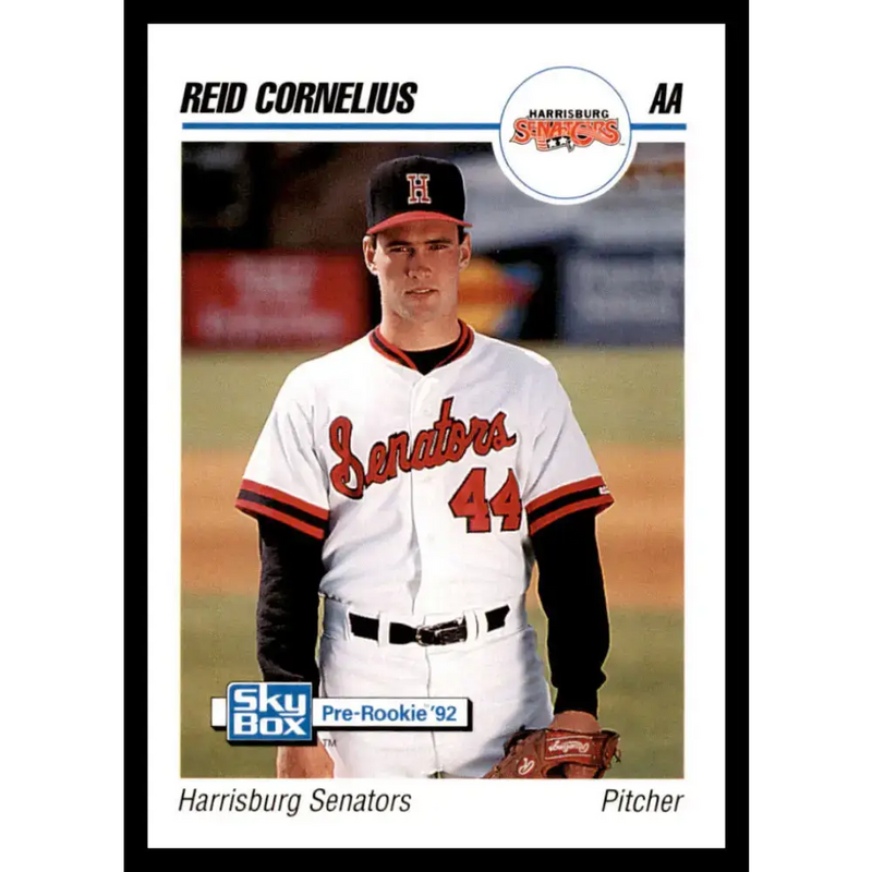1992 Skybox AA #119 Reid Cornelius Harrisburg Senators NM-MT Baseball Card - Baseball Card Single