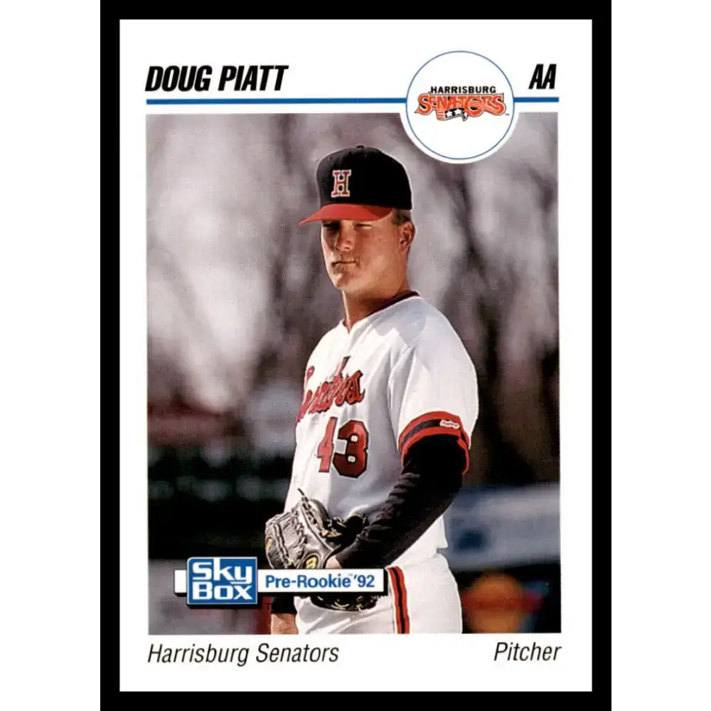 1992 Skybox AA #125 Doug Piatt Harrisburg Senators NM-MT Baseball Card - Baseball Card Single