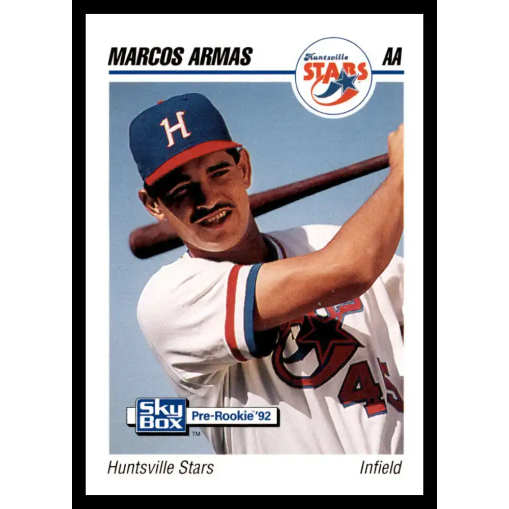 1992 Skybox AA #127 Marcos Armas Huntsville Stars NM-MT Baseball Card - Baseball Card Single