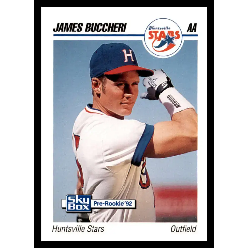 1992 Skybox AA #128 James Buccheri Huntsville Stars NM-MT Baseball Card - Baseball Card Single