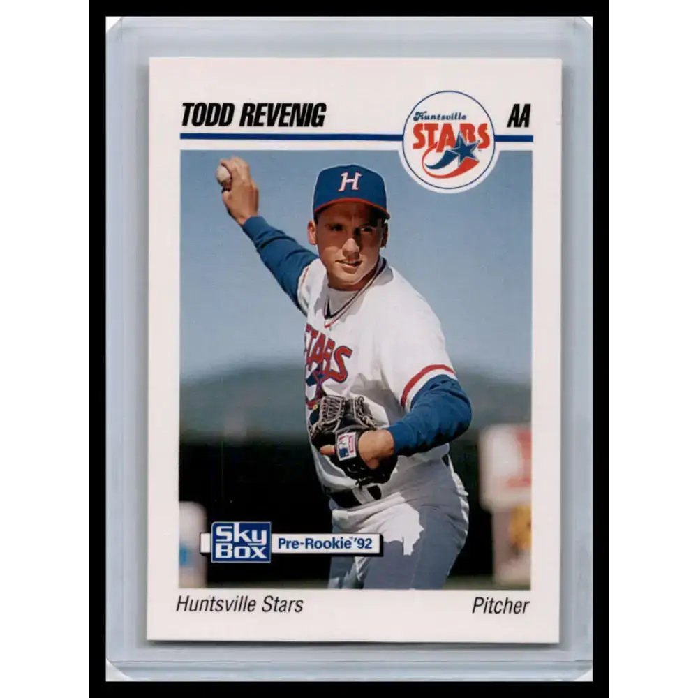 1992 Skybox AA #136 Todd Revenig Huntsville Stars NM-MT Baseball Card - Baseball Card Single
