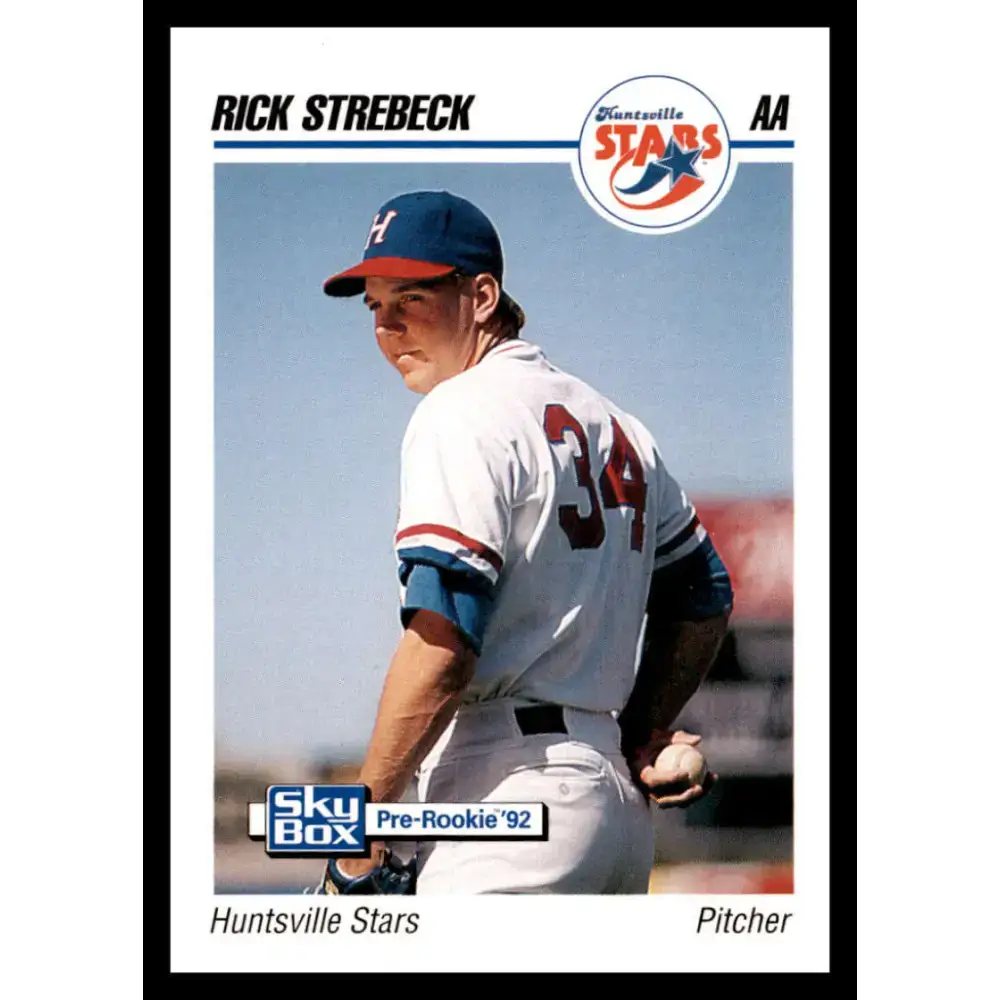 1992 Skybox AA #138 Ricky Strebeck Huntsville Stars NM-MT Baseball Card - Baseball Card Single