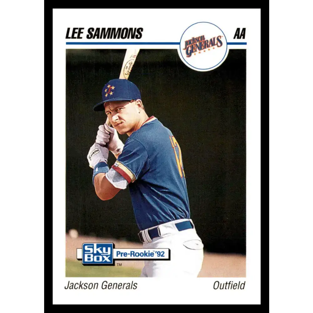1992 Skybox AA #146 Lee Sammons Jackson Generals NM-MT Baseball Card - Baseball Card Single