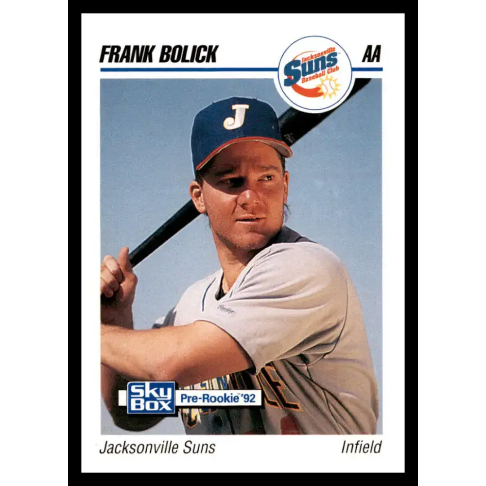 1992 Skybox AA #148 Frank Bolick Jacksonville Suns NM-MT Baseball Card - Baseball Card Single