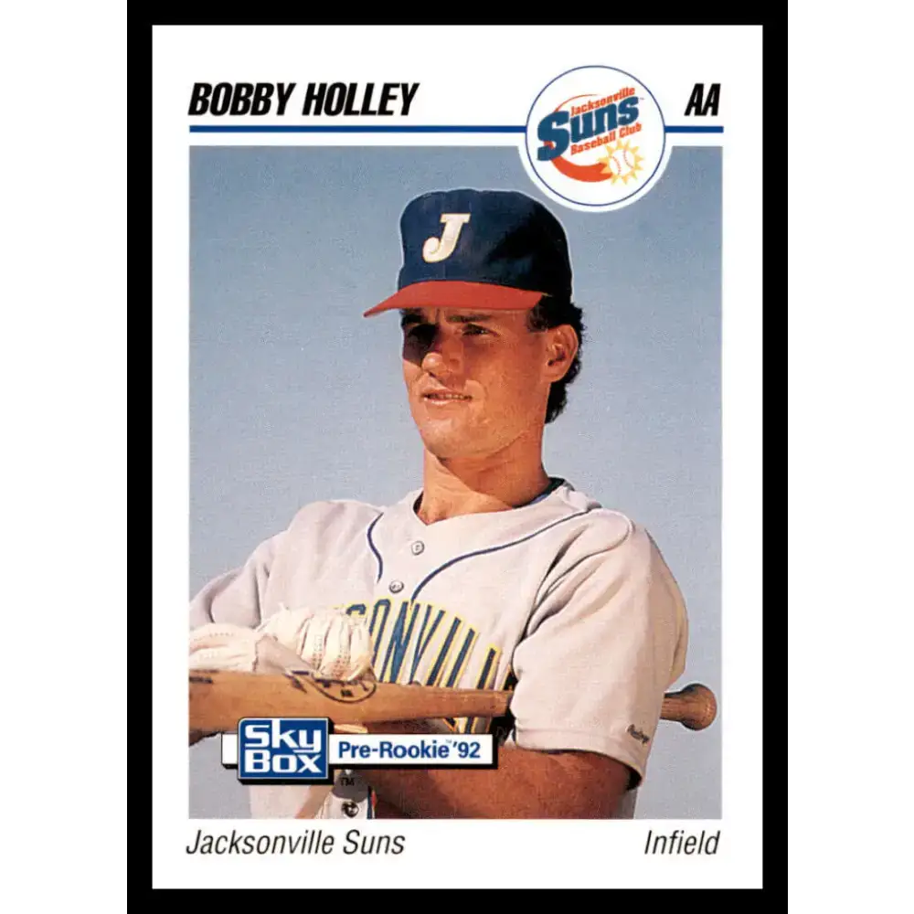 1992 Skybox AA #151 Bobby Holley Jacksonville Suns NM-MT Baseball Card - Baseball Card Single