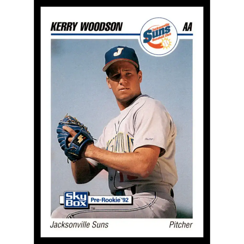 1992 Skybox AA #160 Kerry Woodson Jacksonville Suns NM-MT Baseball Card - Baseball Card Single