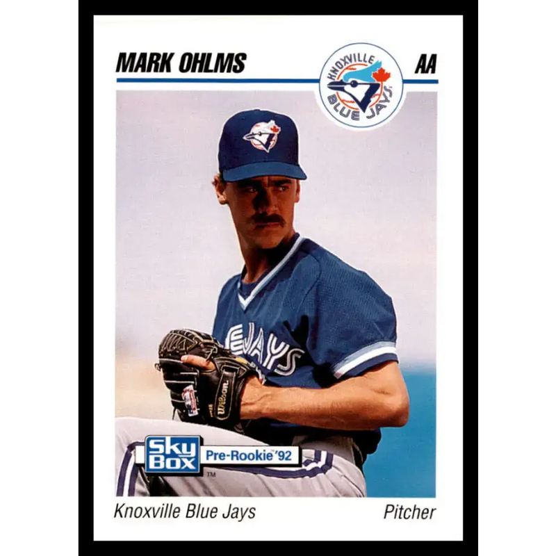 1992 Skybox AA #165 Mark Ohlms Knoxville Blue Jays NM-MT Baseball Card - Baseball Card Single