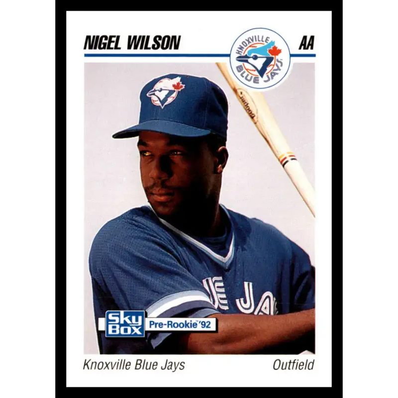 1992 Skybox AA #168 Nigel Wilson Knoxville Blue Jays NM-MT Baseball Card - Baseball Card Single