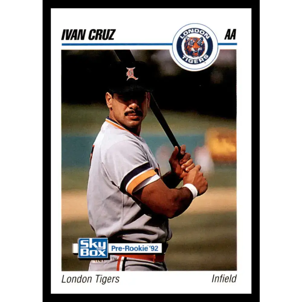 1992 Skybox AA #172 Ivan Cruz London Tigers NM-MT Baseball Card - Baseball Card Single