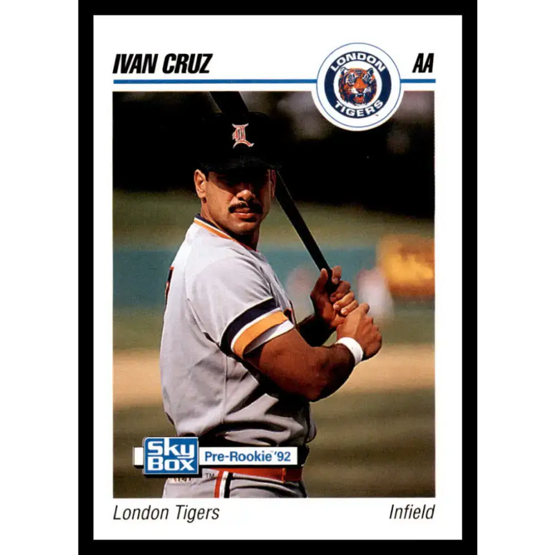 1992 Skybox AA #172 Ivan Cruz London Tigers NM-MT Baseball Card - Baseball Card Single