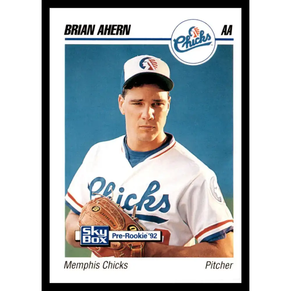 1992 Skybox AA #178 Brian Ahern Memphis Chicks NM-MT Baseball Card - Baseball Card Single