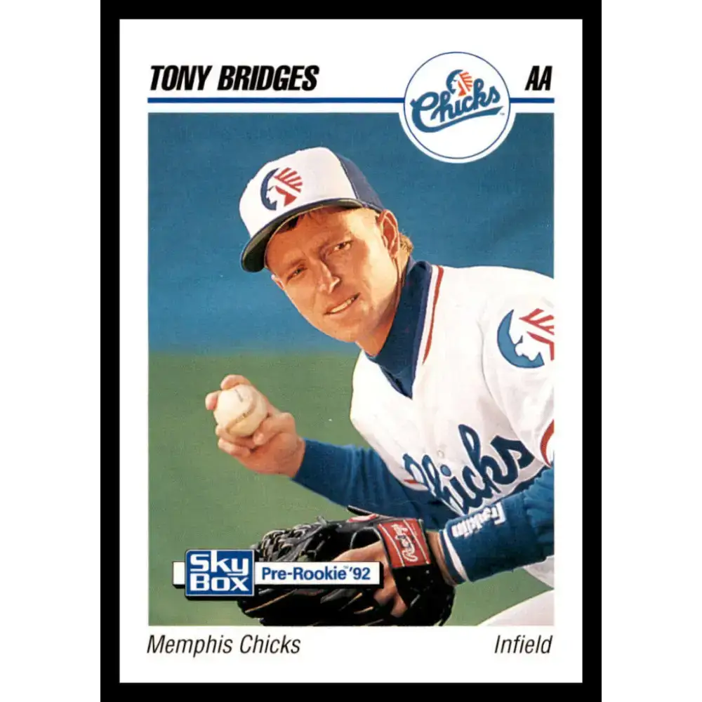1992 Skybox AA #179 Tony Bridges Memphis Chicks NM-MT Baseball Card - Baseball Card Single