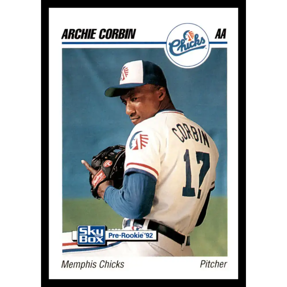 1992 Skybox AA #182 Archie Corbin Memphis Chicks NM-MT Baseball Card - Baseball Card Single