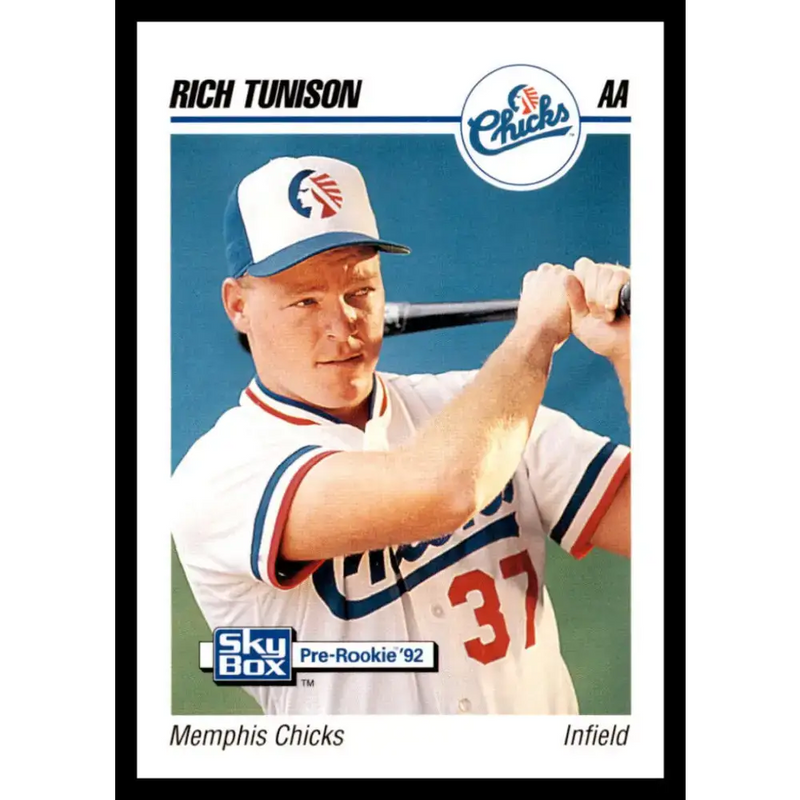 1992 Skybox AA #188 Rich Tunison Memphis Chicks NM-MT Baseball Card - Baseball Card Single