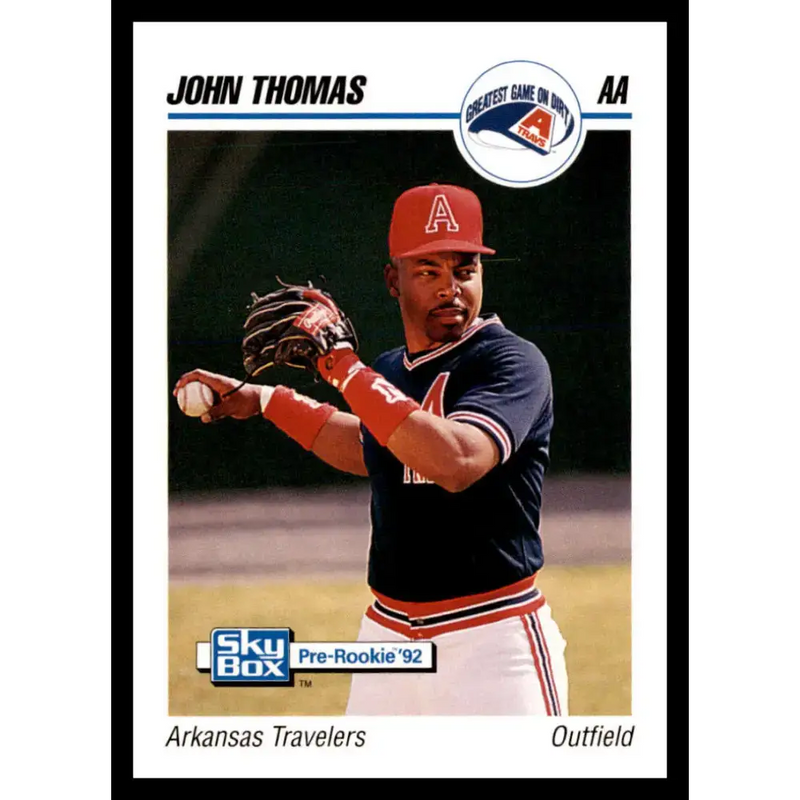 1992 Skybox AA #20 John Thomas Arkansas Travelers NM-MT Baseball Card - Baseball Card Single