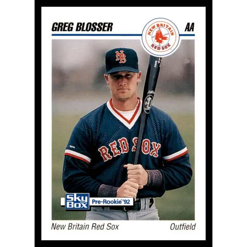 1992 Skybox AA #203 Greg Blosser New Britain Red Sox NM-MT Baseball Card - Baseball Card Single