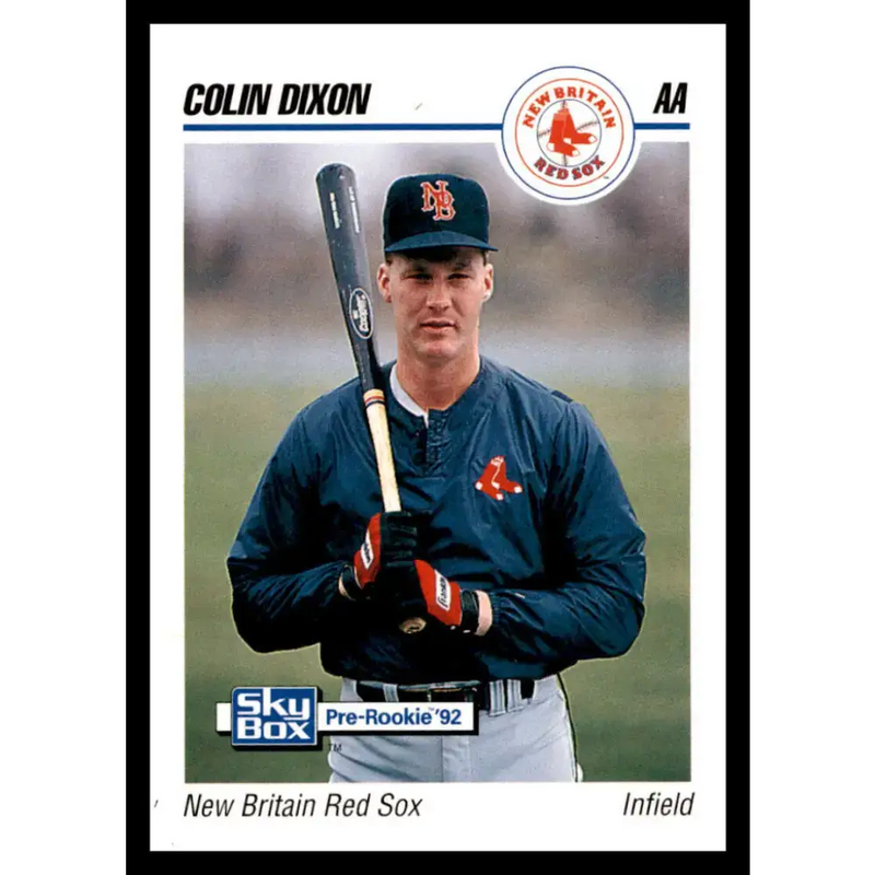 1992 Skybox AA #205 Colin Dixon New Britain Red Sox NM-MT Baseball Card - Baseball Card Single